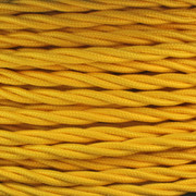 3 Core Yellow Individually Twisted Braided Flex 0.75mm PLU95357