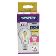 LED BC GLS 4w Filament Status