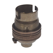 BC | B22 | Bayonet Cap Old English Un-Switched Lampholder with 10mm Entry