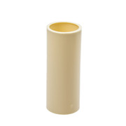 Plain Plastic Tube Ivory 24 x 65mm 23407