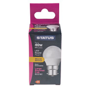 BC | B22 5W Golf Ball Warm White LED