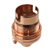 BC | B22 | Bayonet Cap Copper Un-Switched Lampholder 10mm Entry