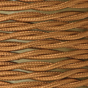 Antique Gold 2 Core Twisted Braided Flex 3234490
