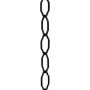 Steel Black Plated Decorative Gothic Chain