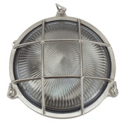 Brass Porthole Bulkhead Large - Satin Nickel 4421269
