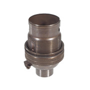 BC | B22 | Bayonet Cap Old English Un-Switched Lampholder with Stem Lock