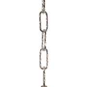 Square Twisted Chain Nickel Plated