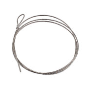 1m Stainless Steel 1.5mm Wire Rope With Loop