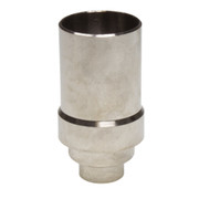 SES | E14 | Small Edison Screw Nickel Plain Lampholder with 10mm Entry