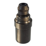 SES | E14 | Small Edison Screw Antique Brass Plain Lampholder with Cord Grip