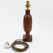 BC | B22 | Bayonet Cap Safer Switched Lampholder and Cable Kit For Wooden Lamp Bases KIT1