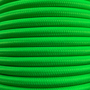 Pastel Green 3 Core Round Fabric Cable 6411768