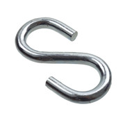 Zinc Plated S Hook 6mm