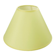 Conical Shade 25cm Taped Edge Primrose Yellow