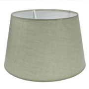 Drum Shade 25cm Tapered Sage Green 8946809