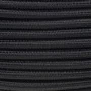 3 Core Black 1.5mm Round Cable