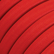 Red Festoon Lighting Braided Cable 1.5mm