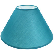 Conical Shade 35cm Taped Edge Teal