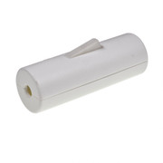 White Cylindrical Switch