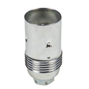 SES | E14 | Small Edison Screw Plain White Zinc Lampholder with 10mm Base Fixing