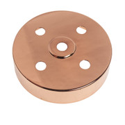 Copper Ceiling Rose With 5 Holes