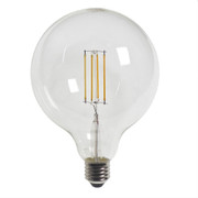 ES | Edison Screw LED Filament Large Clear Globe 3.3W Dimmable ES | Edison Screw LED Filament Large Clear Globe 3.3W Dimmable