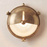 Trident Shield Bulkhead (Raw Brass)