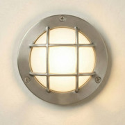 Marina Guard Circular Bulkhead (Satin Nickel)