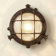 Mini Compass Guard Bulkhead (Antique Brass)