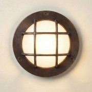 Marina Guard Circular Bulkhead (Antique Brass)
