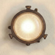 Mini Compass Bulkhead (Antique Brass)