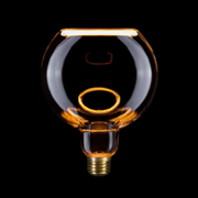 ES | E27 Clear LED Light Bulb G125 Globe Dimmable