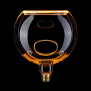 ES | E27 Clear LED Light Bulb G200 Globe Dimmable