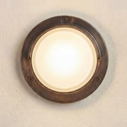 Walkway Eyelid Light (Antique Brass)