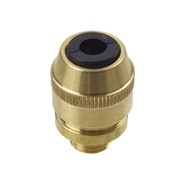 Brass Cord Grip with Male 10mm Thread