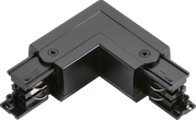 K-LINE 230V 3-Circuit Track Right L-Connector - Black