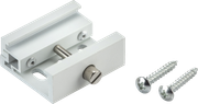 K-LINE 3 Circuit Track Surface Mount Bracket - White