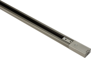 230V 10A Single Circuit Track Satin Nickel 3 mtr