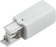 K-LINE 230V 3-Circuit Track Power Feed Right Connector - White