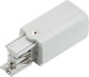 K-LINE 230V 3-Circuit Track Power Feed Left Connector - White