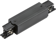 K-LINE 230V 3-Circuit Track In Line Connector - Black