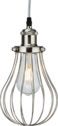 Pendant Cage - Brushed Chrome