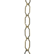 2.7mm Gauge Brass Plated Gothic Lighting Chain
