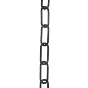 3.9mm Gauge Black Powder Coated Lighting Chain