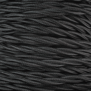 3 Core Braided Black Individually Twisted 0.75mm PLU94210
