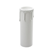 Candle Drip Tube White 27 x 90mm 66320