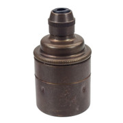 ES | E27 | Edison Screw Old English Lampholder with Cord Grip