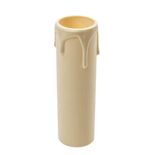 Ivory Candle Drip Tube 24x85mm 78707