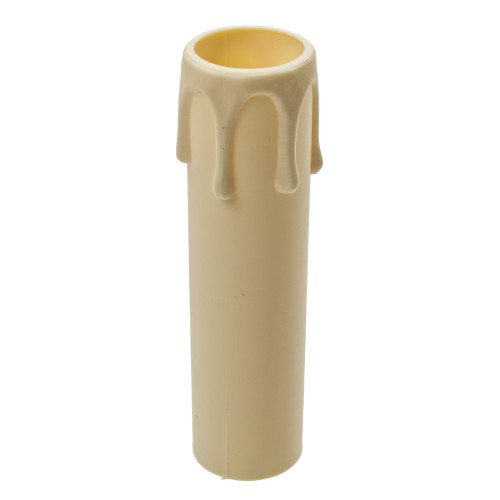 Ivory Candle Drip Tube 24x100mm 93408