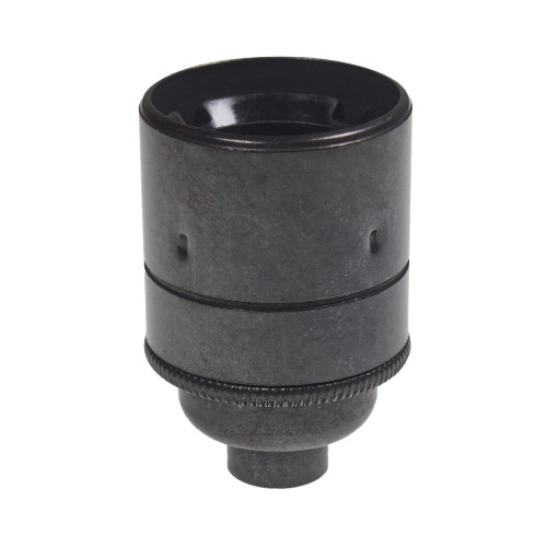 ES | E27 | Edison Screw Plain Bronze Lampholder with 10mm Fixing